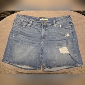 Levi's Distressed,Mid-length Shorts, 18W